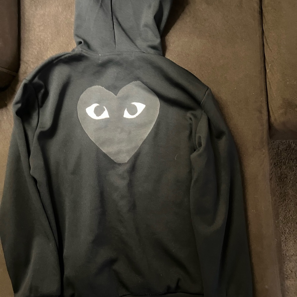 Comme des Garcons Black Zip Up Sweater - Picture 11 of 13